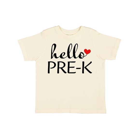 Inktastic Hello Pre-k Boys or Girls Toddler T-Shirt