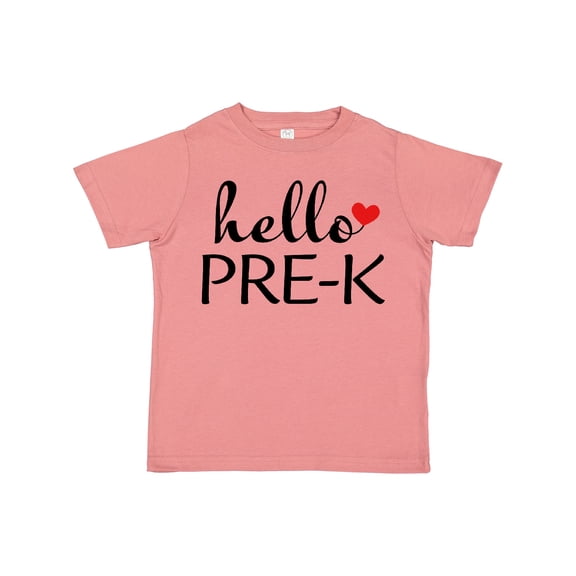 Inktastic Hello Pre-k Boys or Girls Toddler T-Shirt
