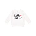thumbnail image 1 of Inktastic Hello Pre-k Toddler Sweatshirt, 1 of 4