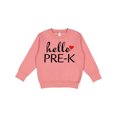 thumbnail image 1 of Inktastic Hello Pre-k Toddler Sweatshirt, 1 of 4