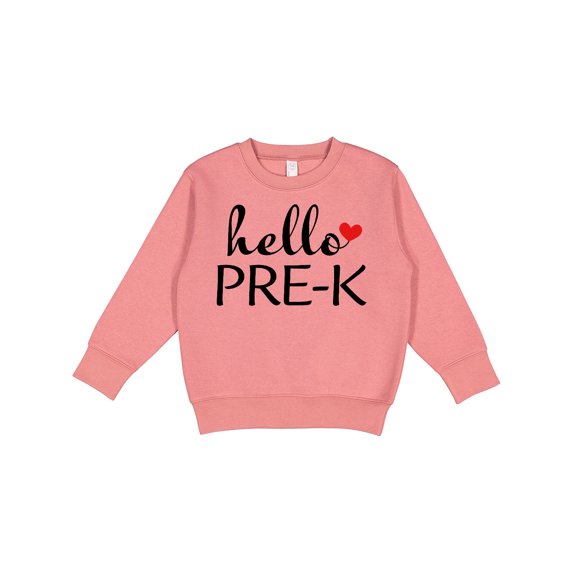 Inktastic Hello Pre-k Toddler Sweatshirt