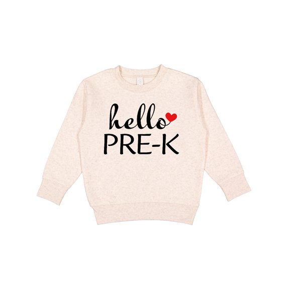 Inktastic Hello Pre-k Toddler Sweatshirt