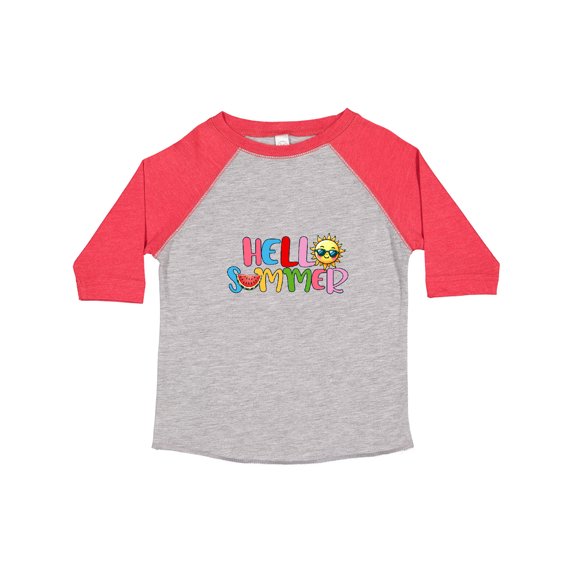 Inktastic Hello Summer Boys or Girls Toddler T-Shirt