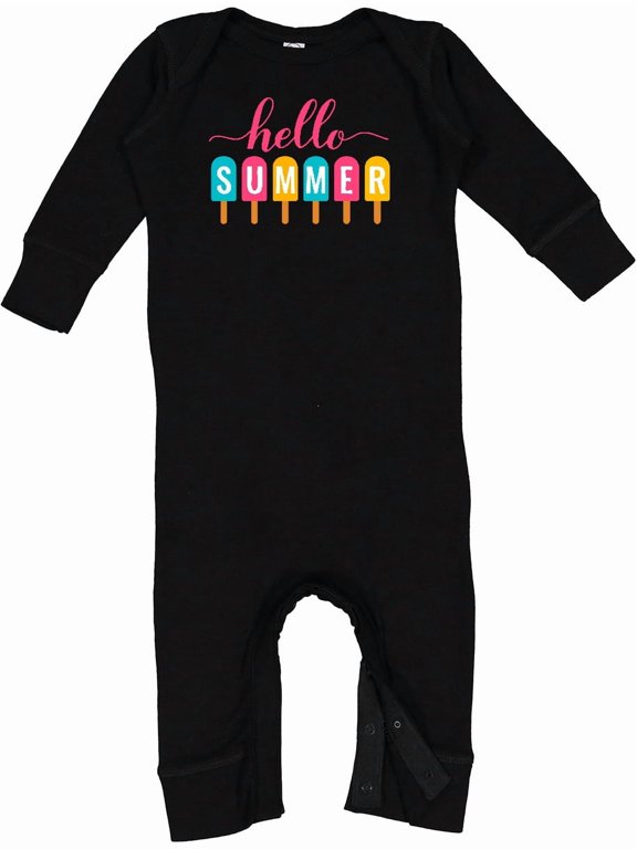 Hello Summer Popsicles Baby Romper Coveralls