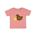 thumbnail image 1 of Inktastic Hen and Chick Farm Animals Boys or Girls Baby T-Shirt, 1 of 5