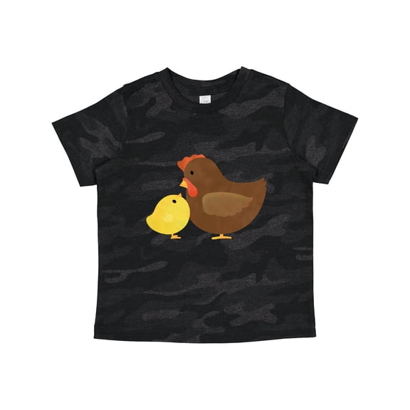 Inktastic Hen and Chick Farm Animals Boys or Girls Toddler T-Shirt