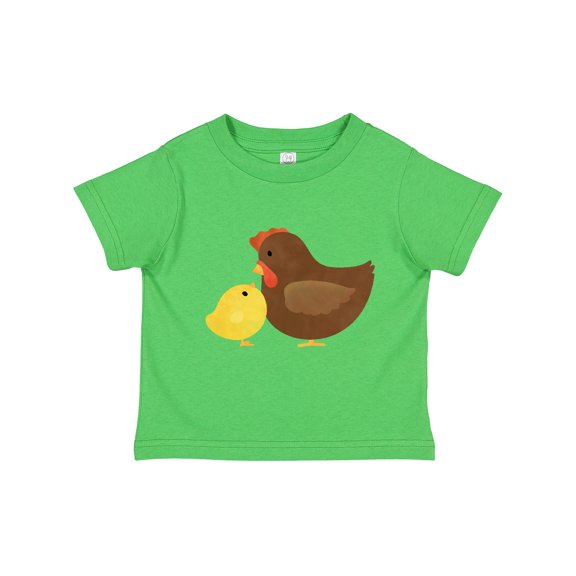 Inktastic Hen and Chick Farm Animals Boys or Girls Toddler T-Shirt