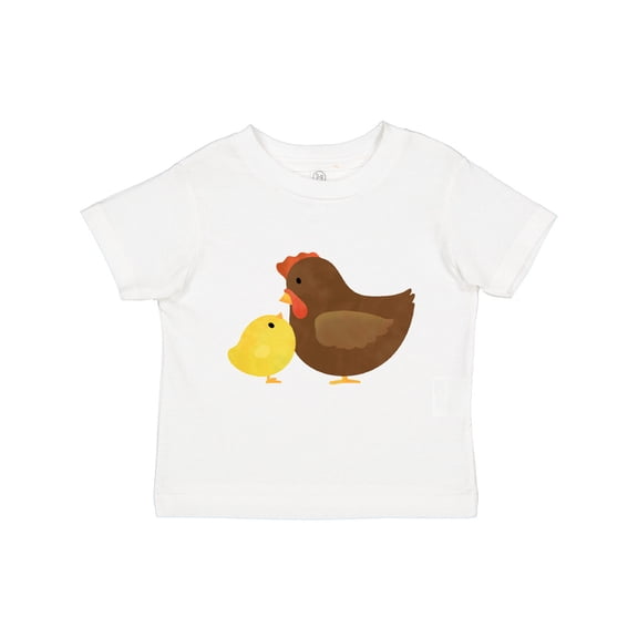 Inktastic Hen and Chick Farm Animals Boys or Girls Toddler T-Shirt
