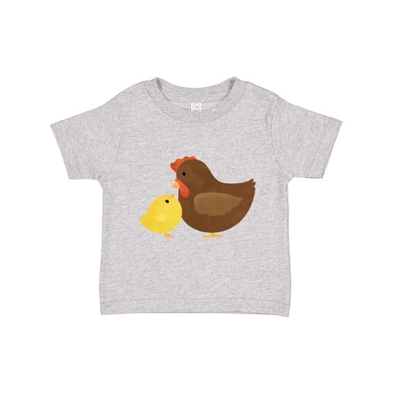 Inktastic Hen and Chick Farm Animals Boys or Girls Toddler T-Shirt