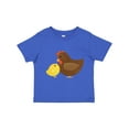 thumbnail image 1 of Inktastic Hen and Chick Farm Animals Boys or Girls Toddler T-Shirt, 1 of 5
