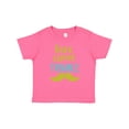 thumbnail image 1 of Inktastic Here Comes Trouble, Mustache - Blue Green Boys or Girls Baby T-Shirt, 1 of 5