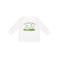 thumbnail image 1 of Inktastic Hey, Guess What? Chicken Butt Boys or Girls Long Sleeve Toddler T-Shirt, 1 of 5