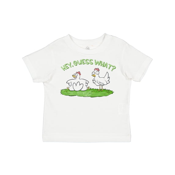 Inktastic Hey, Guess What? Chicken Butt Boys or Girls Toddler T-Shirt