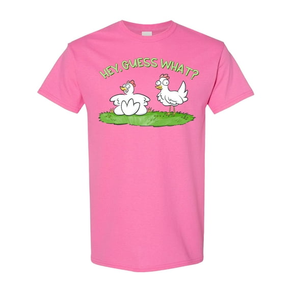 Inktastic Hey, Guess What? Chicken Butt T-Shirt