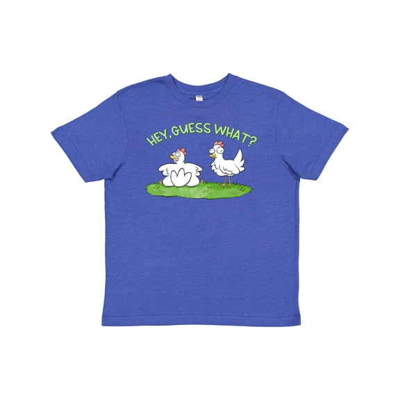 Inktastic Hey, Guess What? Chicken Butt Youth T-Shirt