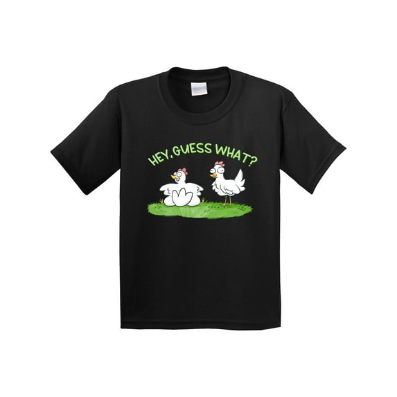 Inktastic Hey, Guess What? Chicken Butt Youth T-Shirt