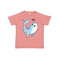 thumbnail image 1 of Inktastic Hi- Cute Shark Boys or Girls Toddler T-Shirt, 1 of 5