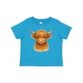 thumbnail image 1 of Inktastic Highland Cow Boys or Girls Baby T-Shirt, 1 of 5