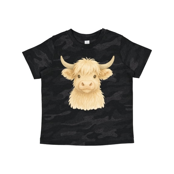 Inktastic Highland Cow Boys or Girls Toddler T-Shirt