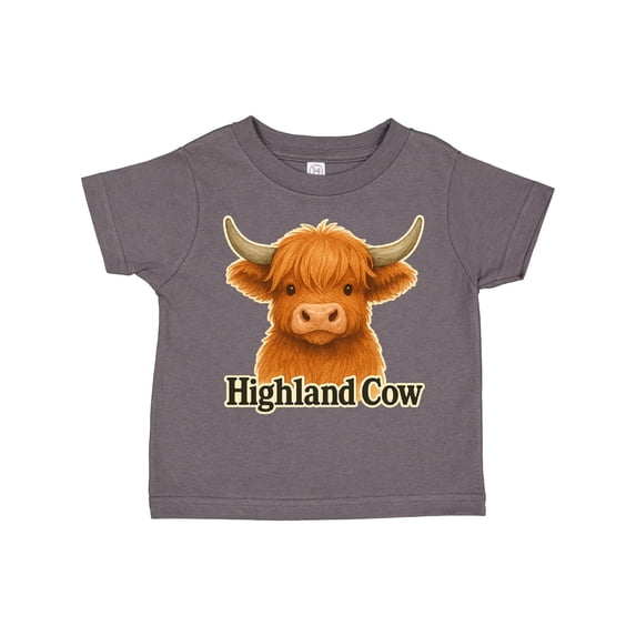Inktastic Highland Cow Boys or Girls Toddler T-Shirt