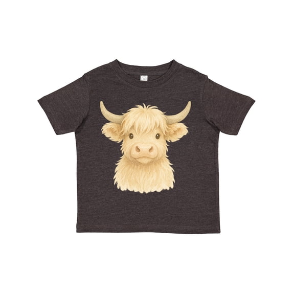 Inktastic Highland Cow Boys or Girls Toddler T-Shirt
