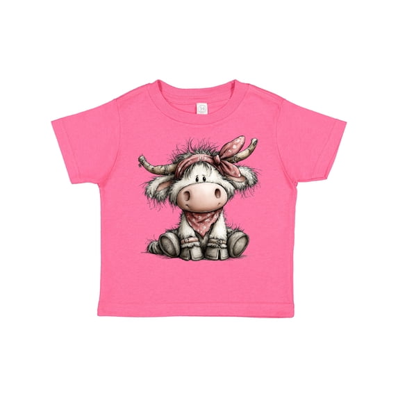 Inktastic Highland Cow Lover Boys or Girls Toddler T-Shirt