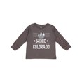 thumbnail image 1 of Inktastic Hike Colorado Hiking Trekking Hiker Boys or Girls Long Sleeve Toddler T-Shirt, 1 of 5