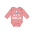 thumbnail image 1 of Inktastic Hike Colorado Hiking Trekking Hiker Boys or Girls Long Sleeve Baby Bodysuit, 1 of 5