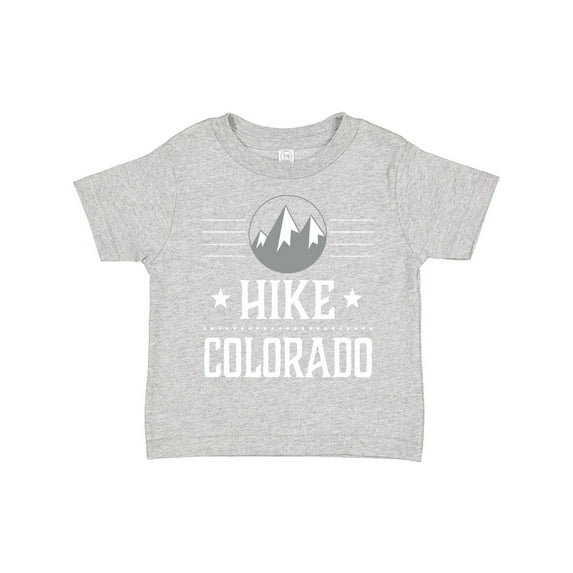 Inktastic Hike Colorado Hiking Trekking Hiker Gift Boys or Girls Toddler T-Shirt