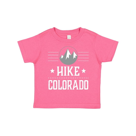 Inktastic Hike Colorado Hiking Trekking Hiker Gift Boys or Girls Toddler T-Shirt