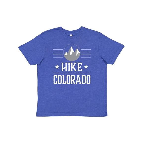 Inktastic Hike Colorado Hiking Trekking Hiker Gift Youth T-Shirt