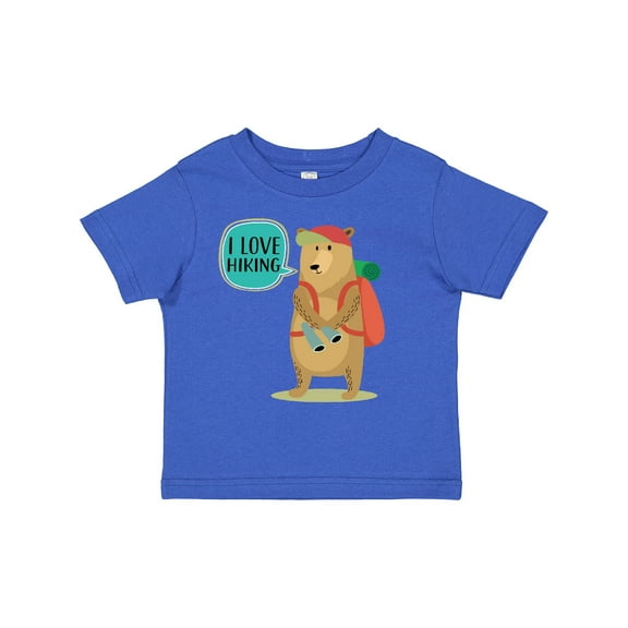 Inktastic Hiker Backpacking I Love Hiking Boys or Girls Toddler T-Shirt