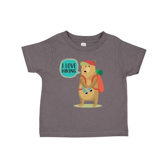 Inktastic Hiker Backpacking I Love Hiking Boys or Girls Toddler T-Shirt