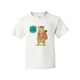 thumbnail image 1 of Inktastic Hiker Backpacking I Love Hiking Youth T-Shirt, 1 of 5