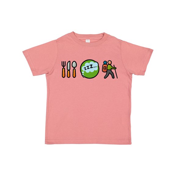 Inktastic Hiking Eat Sleep Hike Boys or Girls Toddler T-Shirt