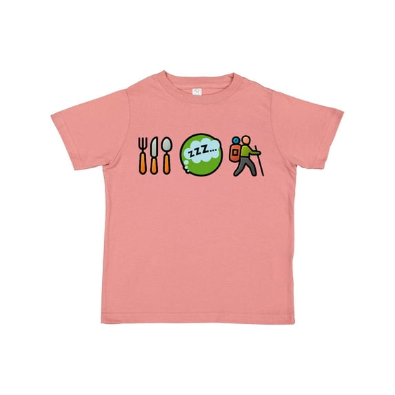 Inktastic Hiking Eat Sleep Hike Boys or Girls Toddler T-Shirt