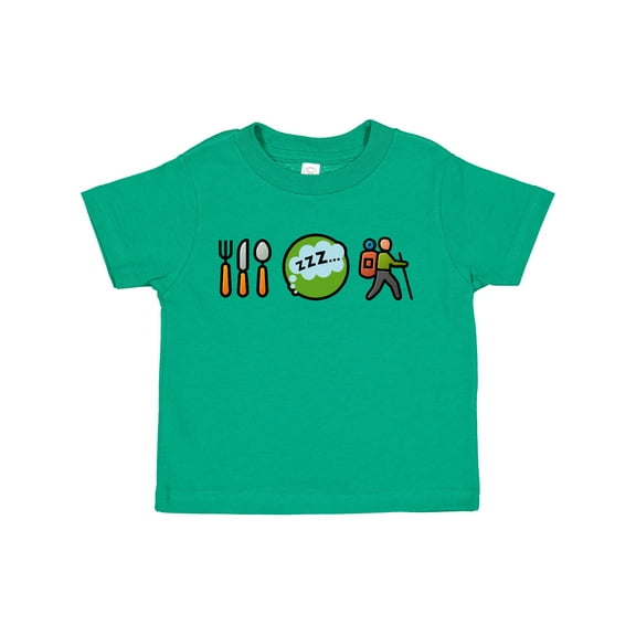 Inktastic Hiking Eat Sleep Hike Boys or Girls Toddler T-Shirt