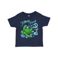thumbnail image 1 of Inktastic Hilton Head Cute Sea Turtle with Waves and Bubbles Boys or Girls Toddler T-Shirt, 1 of 5