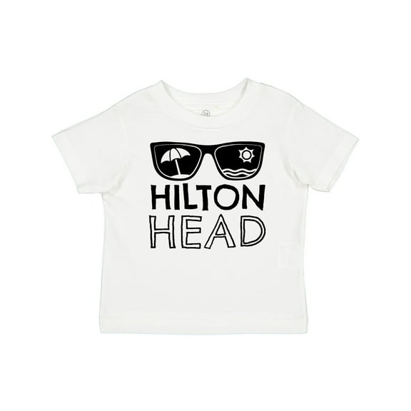Inktastic Hilton Head Sunglasses with Umbrella and Sun Boys or Girls Baby T-Shirt