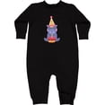 thumbnail image 1 of Inktastic Hippo 1st Birthday Baby Fleece Romper, 1 of 4