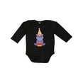 thumbnail image 1 of Inktastic Hippo 1st Birthday Boys or Girls Long Sleeve Baby Bodysuit, 1 of 5