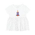 thumbnail image 1 of Inktastic Hippo 1st Birthday Girls Baby Dress, 1 of 5