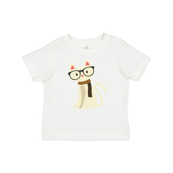 Inktastic Hipster Cat Boys or Girls Baby T-Shirt