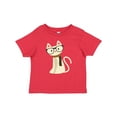 thumbnail image 1 of Inktastic Hipster Cat Boys or Girls Baby T-Shirt, 1 of 5