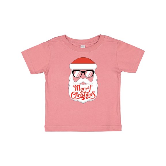 Inktastic Hipster Santa Boys or Girls Baby T-Shirt