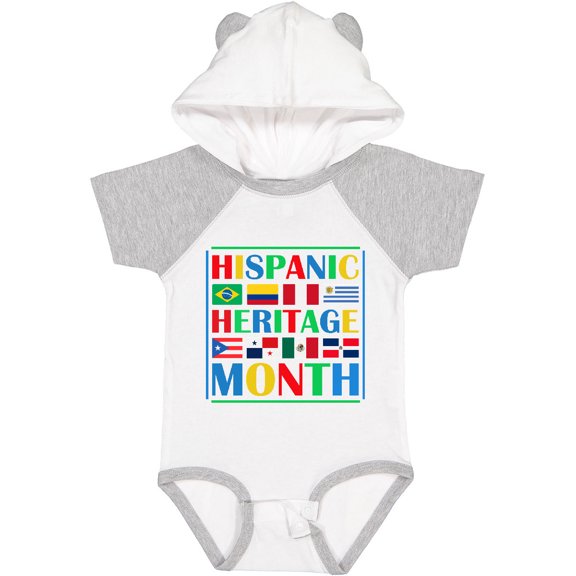 Inktastic Hispanic Heritage Month Pride Boys or Girls Baby Bodysuit