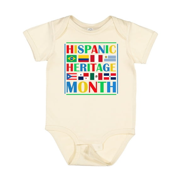 Inktastic Hispanic Heritage Month Pride Boys or Girls Baby Bodysuit