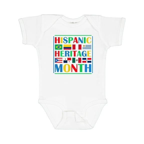 Inktastic Hispanic Heritage Month Pride Boys or Girls Baby Bodysuit