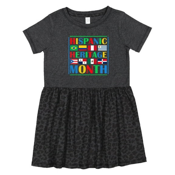 Inktastic Hispanic Heritage Month Pride Girls Toddler Dress