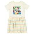 thumbnail image 1 of Inktastic Hispanic Heritage Month Pride Girls Toddler Dress, 1 of 5